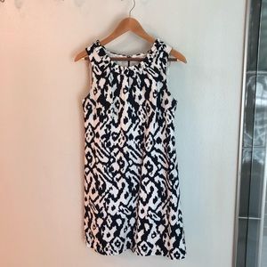 Linen Ikat LOFT shift dress